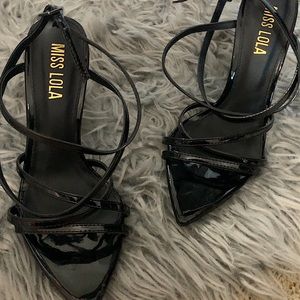 Miss Lola heels point Tie up